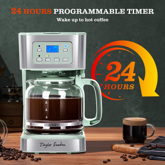 12 Cup Programmable Coffee Maker
