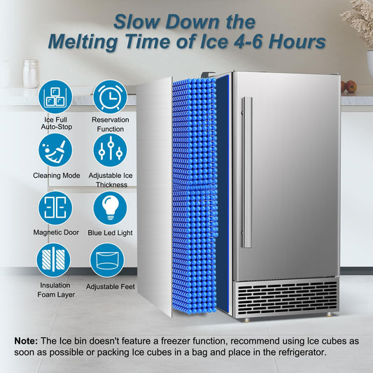 Commercial Ice Maker Machine 120 LBS