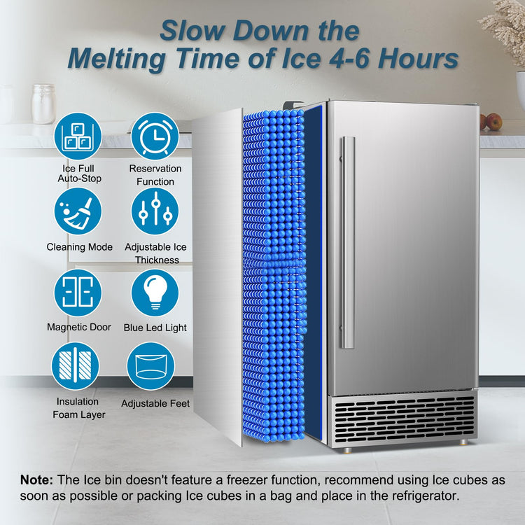 Commercial Ice Maker Machine 120 LBS