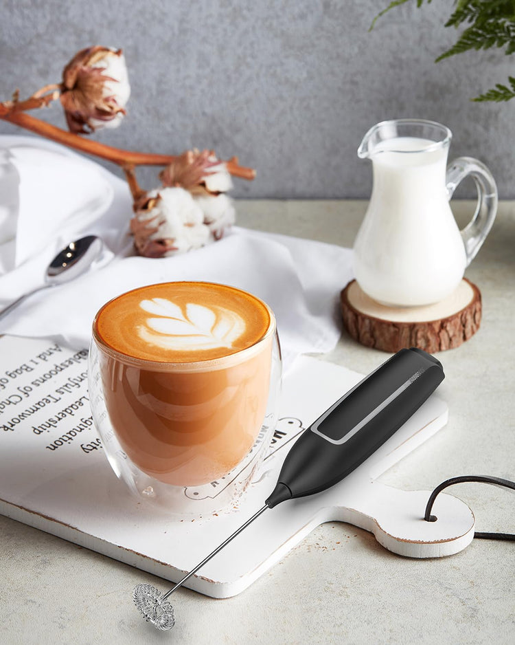 Milk Frother Handheld Battery
