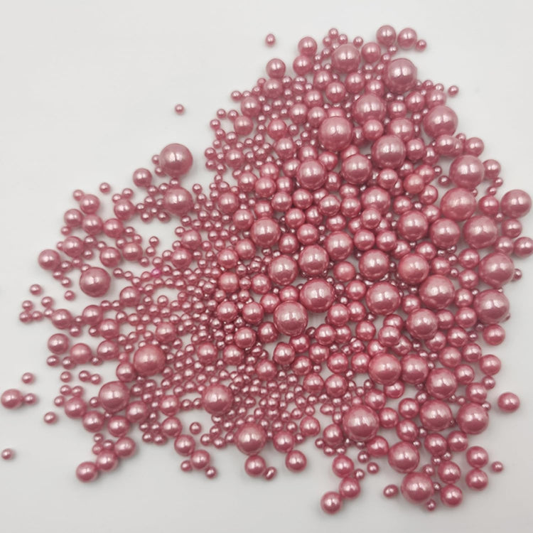Edible Rose gold Pearls Sugar Sprinkles 120g (4.2 Ounce)