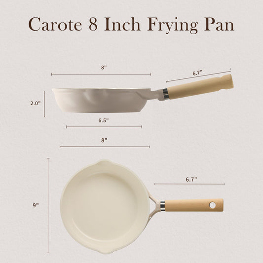 8" Ceramic Frying Pan Skillet