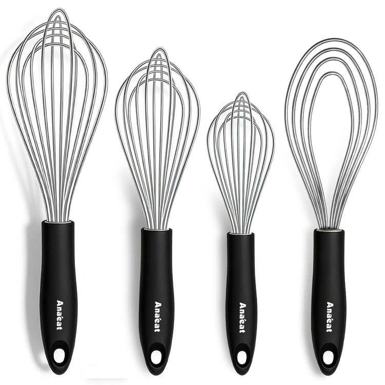 Stainless Steel Kitchen Whisk Set of 4 (4 Count)