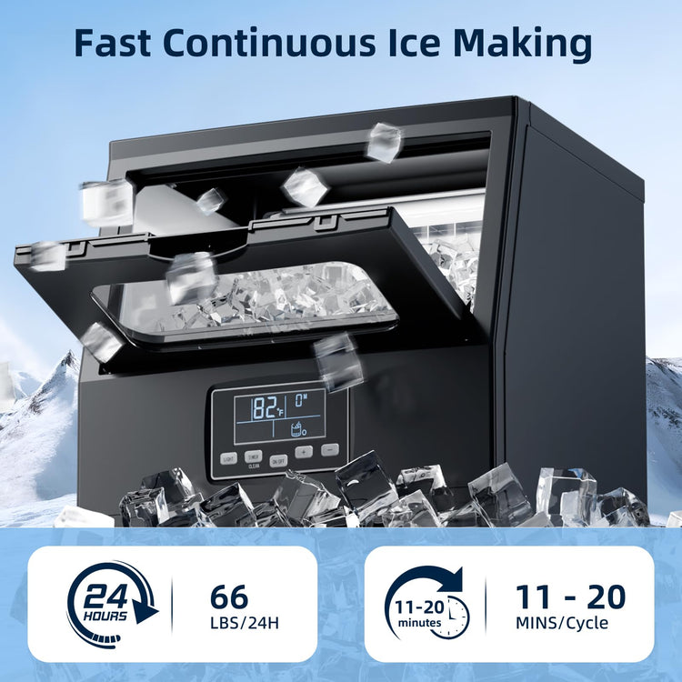 Commercial Ice Maker Machine 66Lbs