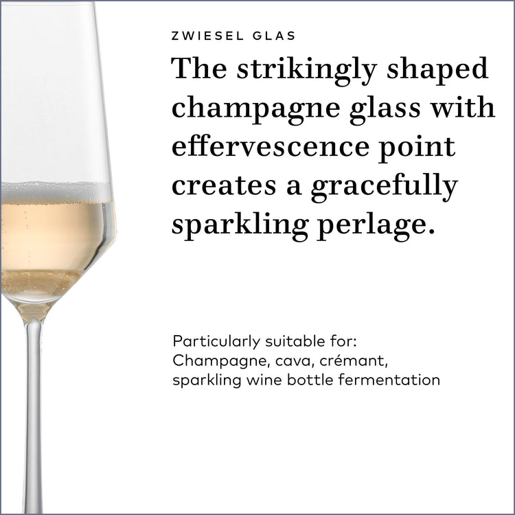 Pure Champagne Glass (2 Count)
