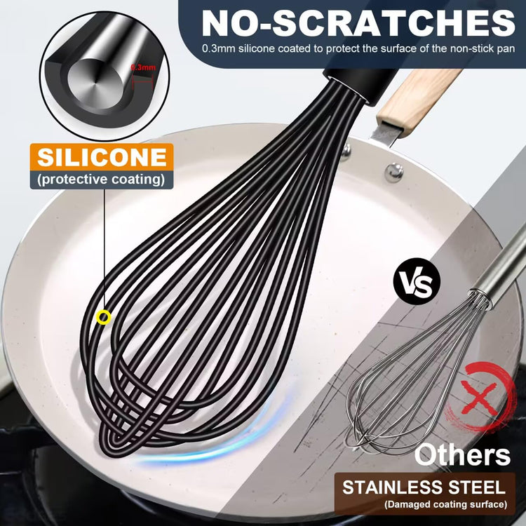 Mini Silicone Whisk (2 Count)