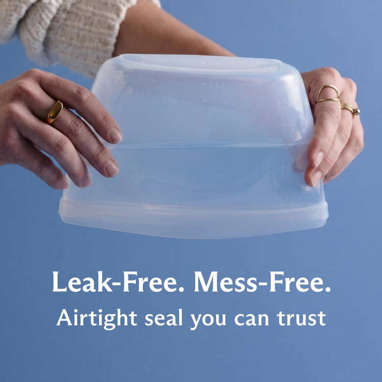 Premium Reusable Silicone Storage Bags (4 Count)