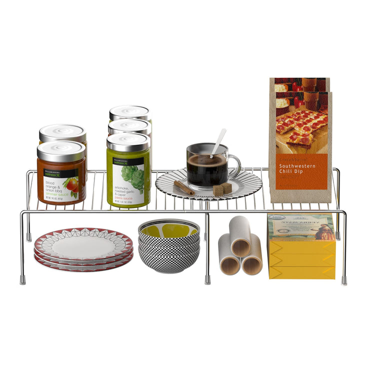 Cabinet Storage Shelf Rack (6 Count)