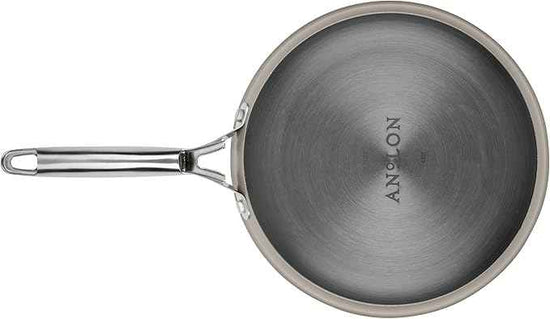 Anolon Achieve Hard Anodized Nonstick Cookware Pots and Pans Set, 9 Piece - Silver
