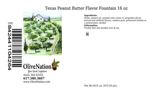 Texas Peanut Butter Flavor Fountain (16 Ounce)