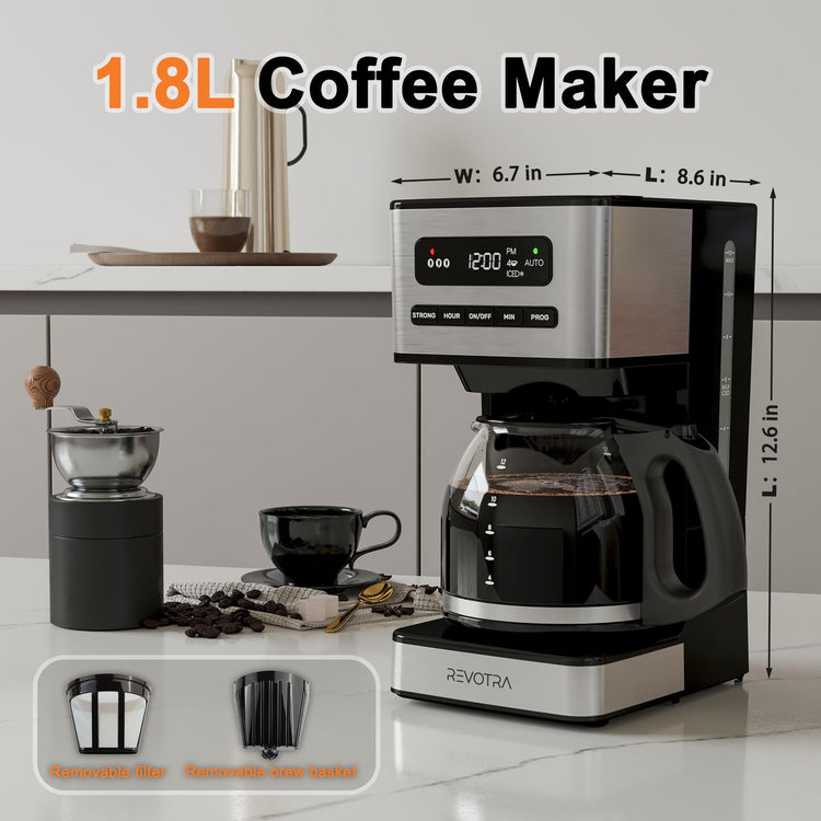 12 Cup Programmable Coffee Maker