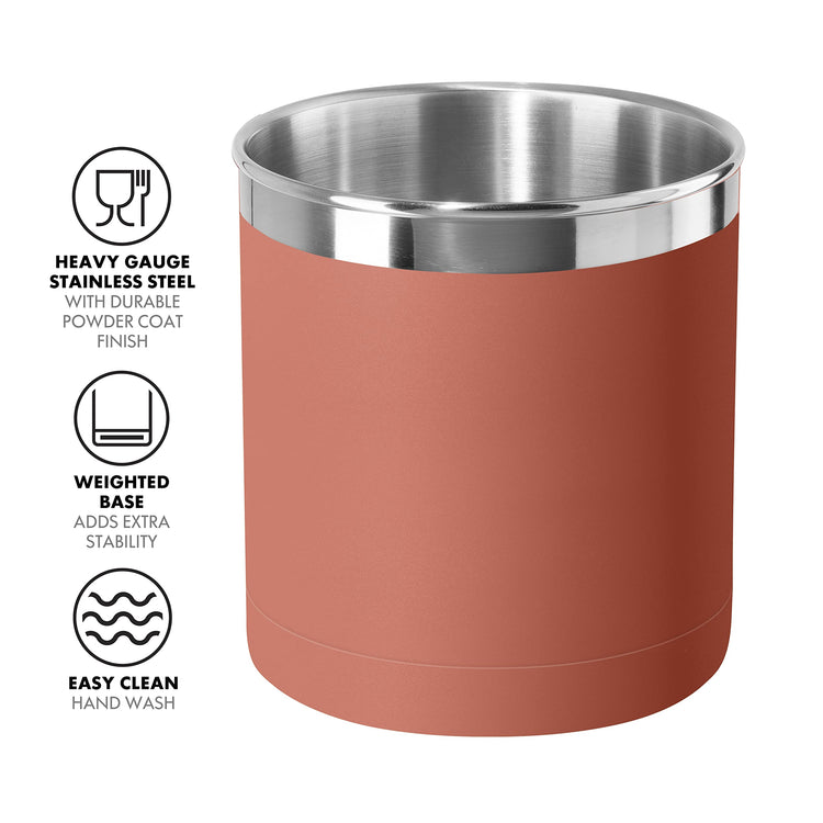 Stainless Steel Jumbo Utensil Holder