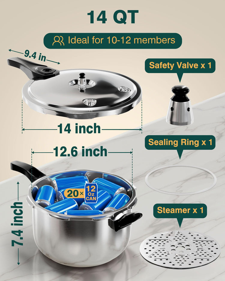 Stainless Steel Pressure Cooker