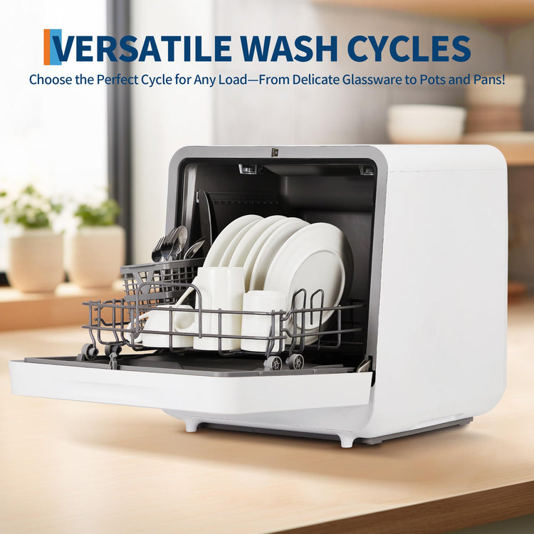 Portable Dishwasher Countertop with Large LED Display