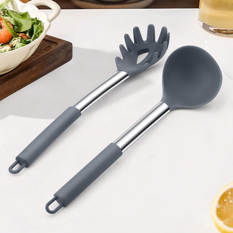 Silicone Pasta Fork and Ladle (2 Count)