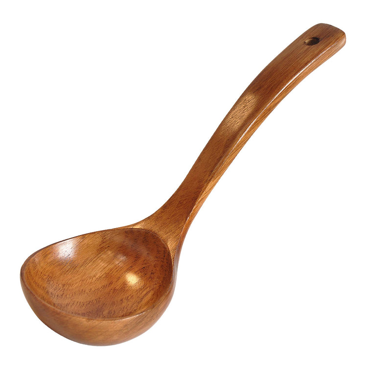 Wooden Ladle with Long Handle