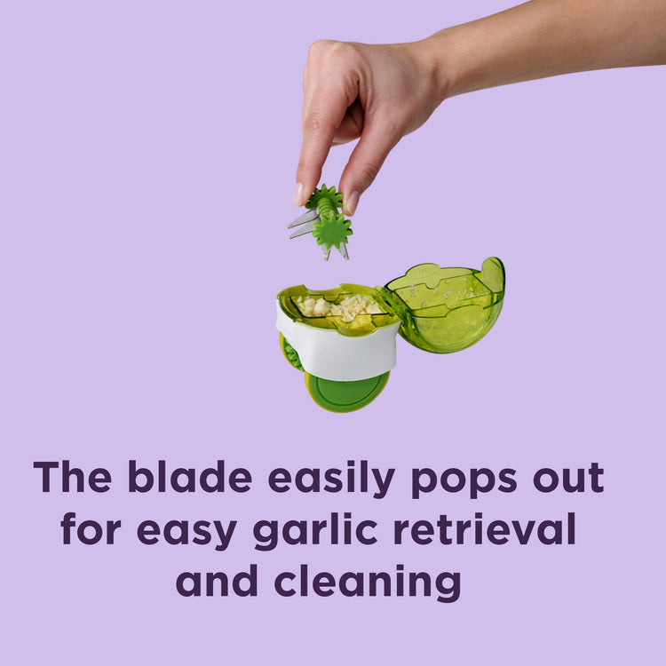 102-663-011 GarlicZoom Garlic Chopper, XL, Green