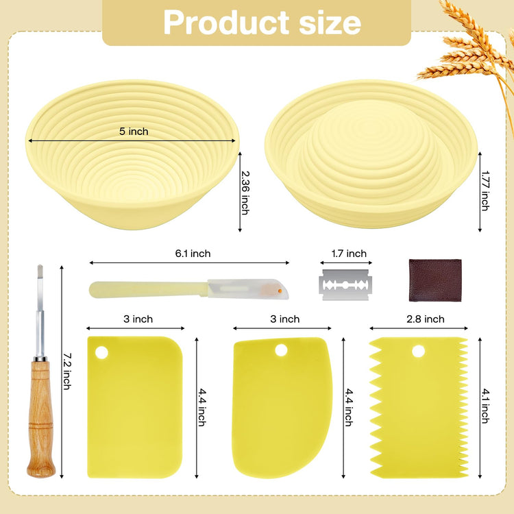 Silicone Banneton (6 Count)