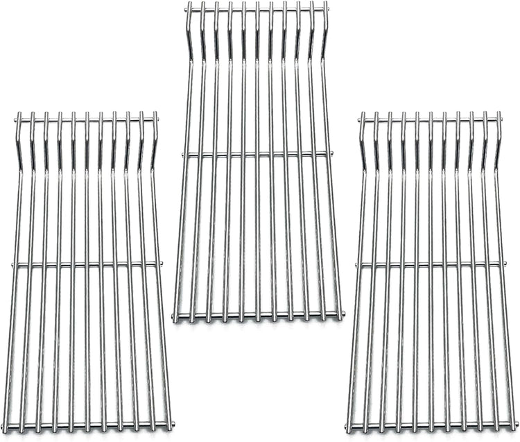 S503 Stainless Steel Cooking Grates Replacement Parts for Broilmaster D3 G-3 G-3 EXPL G-3 EXPN G-3 TXPL G-3 TXPN P3 S3 U3 for Thermos 56036T Grids Gas Grill 16-13/16"