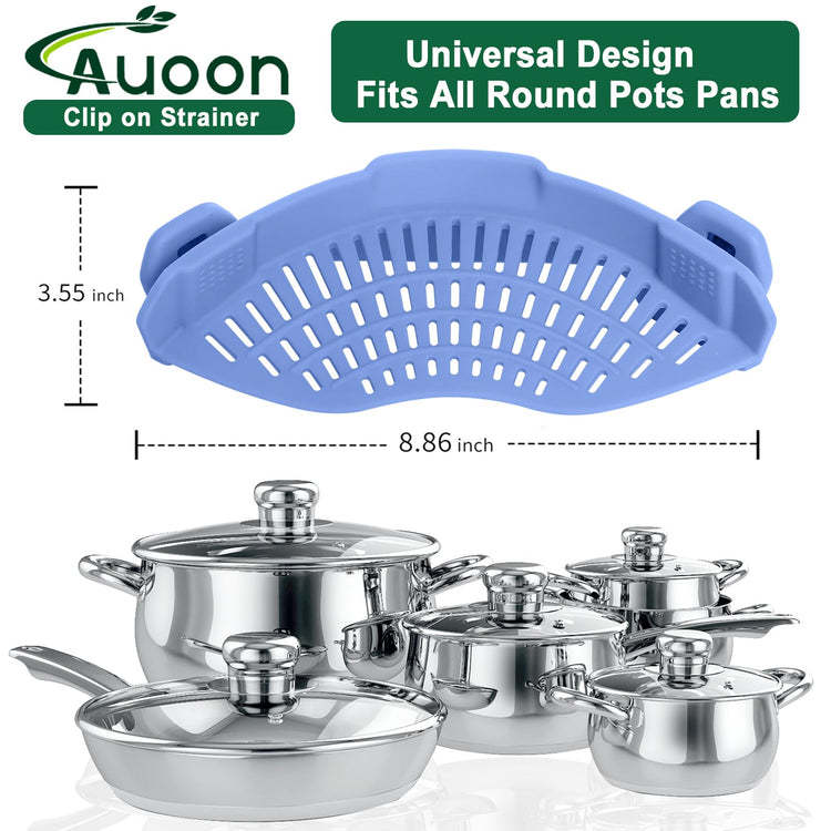 Clip On Pot Strainer Silicone