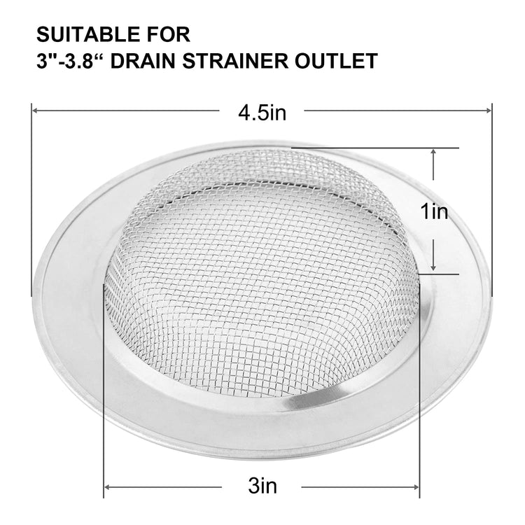 2PCS Kitchen Sink Strainer (2 Count)