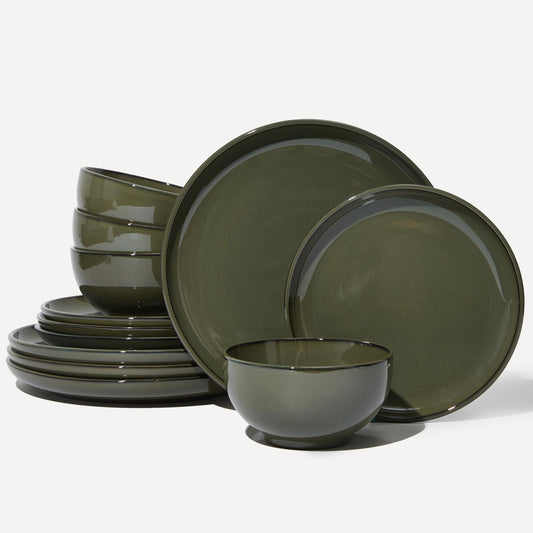 Stoneware Dinnerware Sets for 4