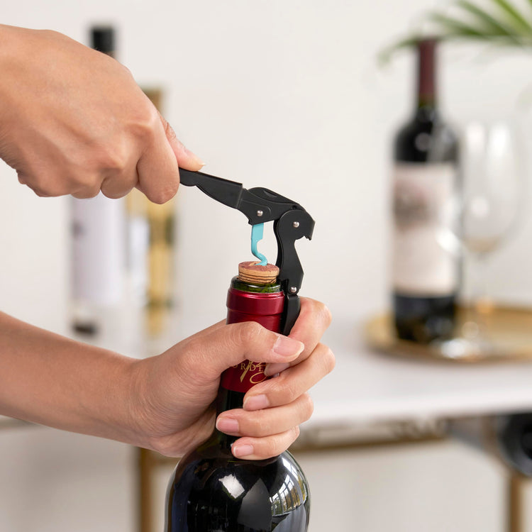 Truetap Double Hinged Waiter's Corkscrew Wine Opener