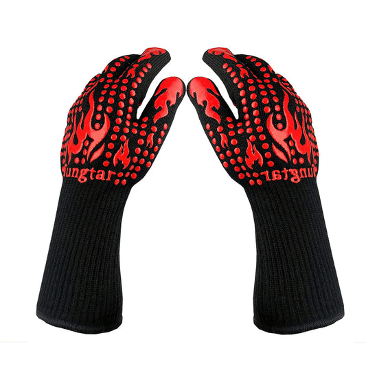Turkey Fryer BBQ Heat Resistant Gloves (2 Count)