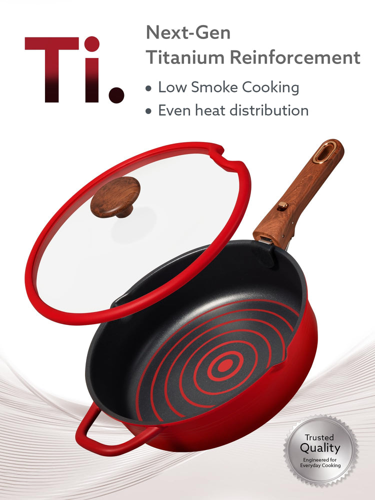20pcs Titanium Cookware Set