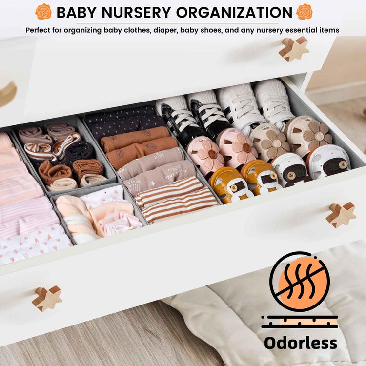 FAMILY PACK】Drawer Organizer Clothes (20 Count)