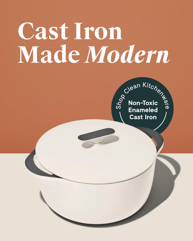 Enameled Cast Iron Round Dutch Oven