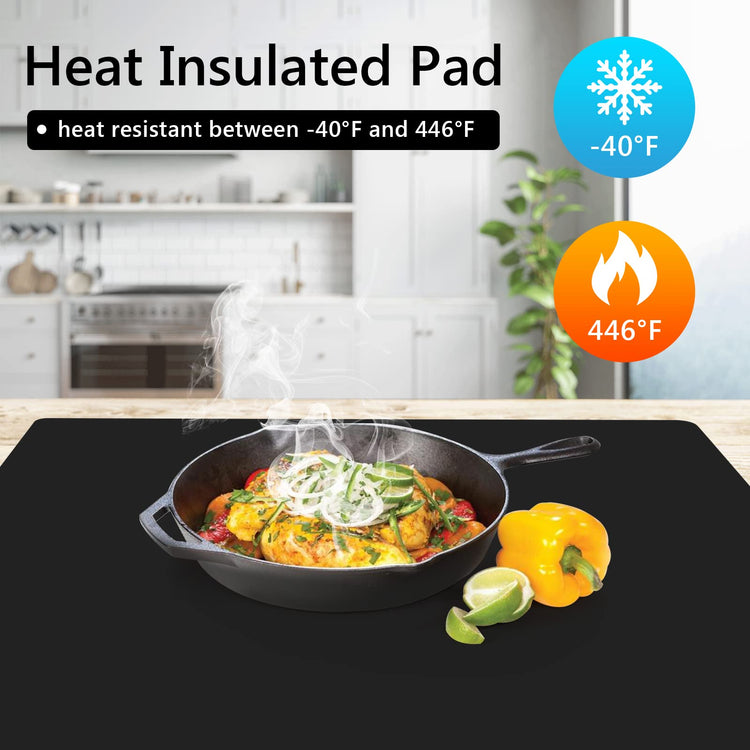 2 Pack Silicone Mats for Countertop (2 Count)