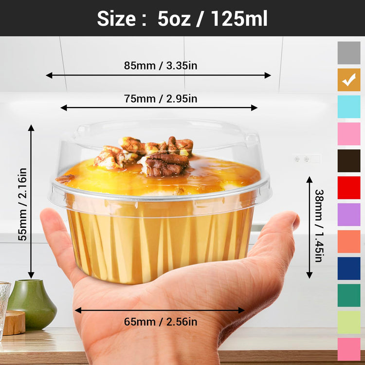 Mini Cheesecake Containers (60 Count)