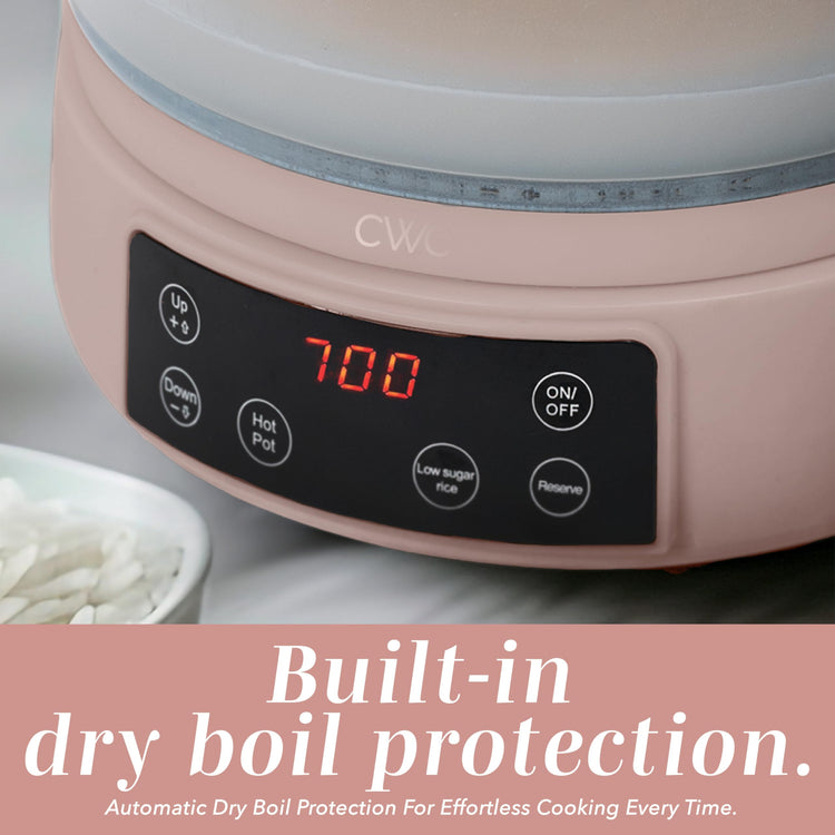 Glass Mini Low Carb Rice Cooker