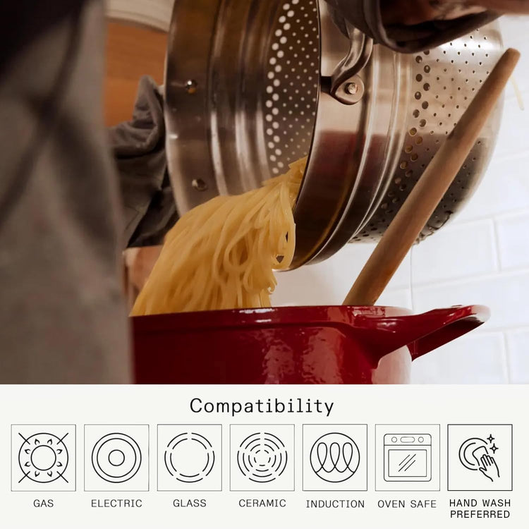 Cookware 10" Stainless Steel Steamer Insert