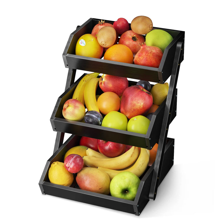 3 Tier Fruit Basket for Kitchen Counter