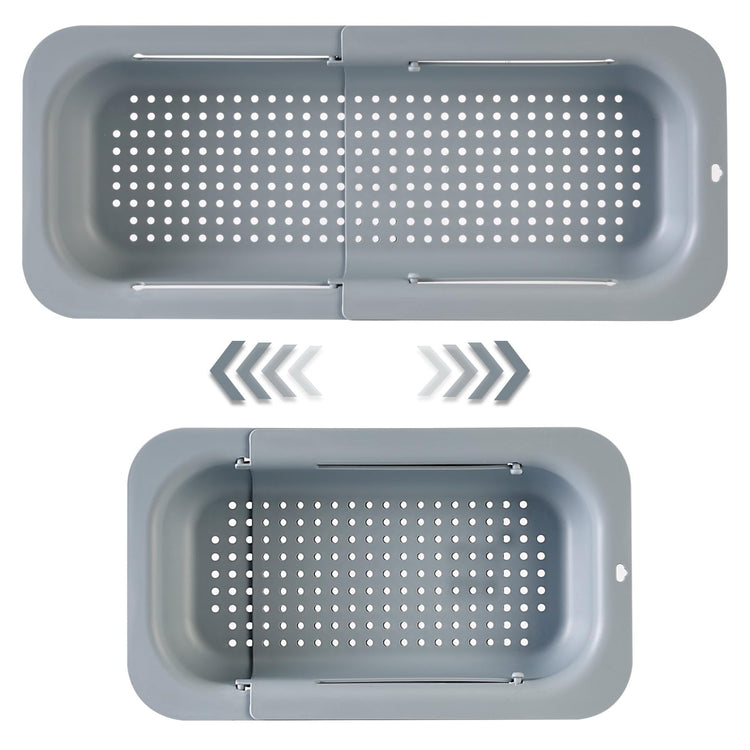 Extendable Sink Colander Strainer Basket
