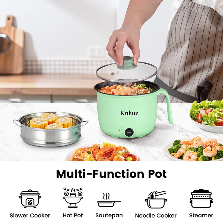 Hot Pot Electric With Steamer