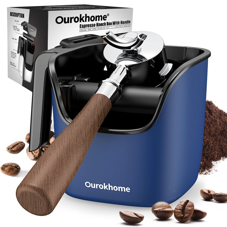 Espresso Knock Box with Lid