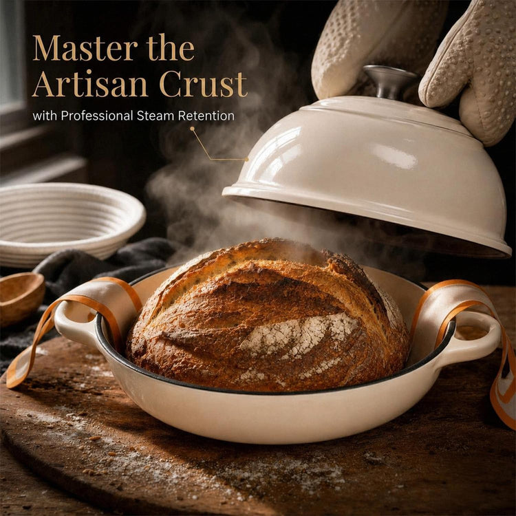 6QT Dutch Oven For Bread Baking
