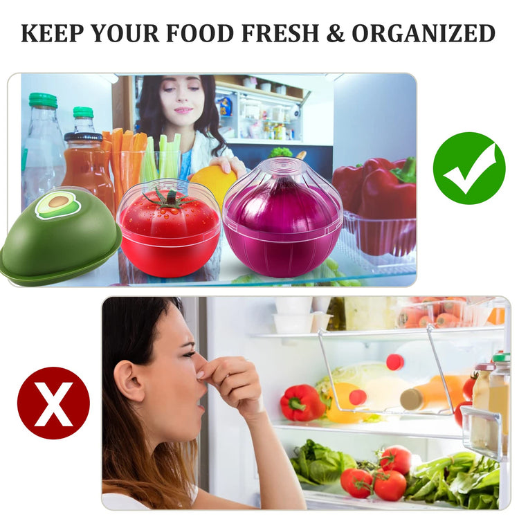 Avocado Storage Containers
