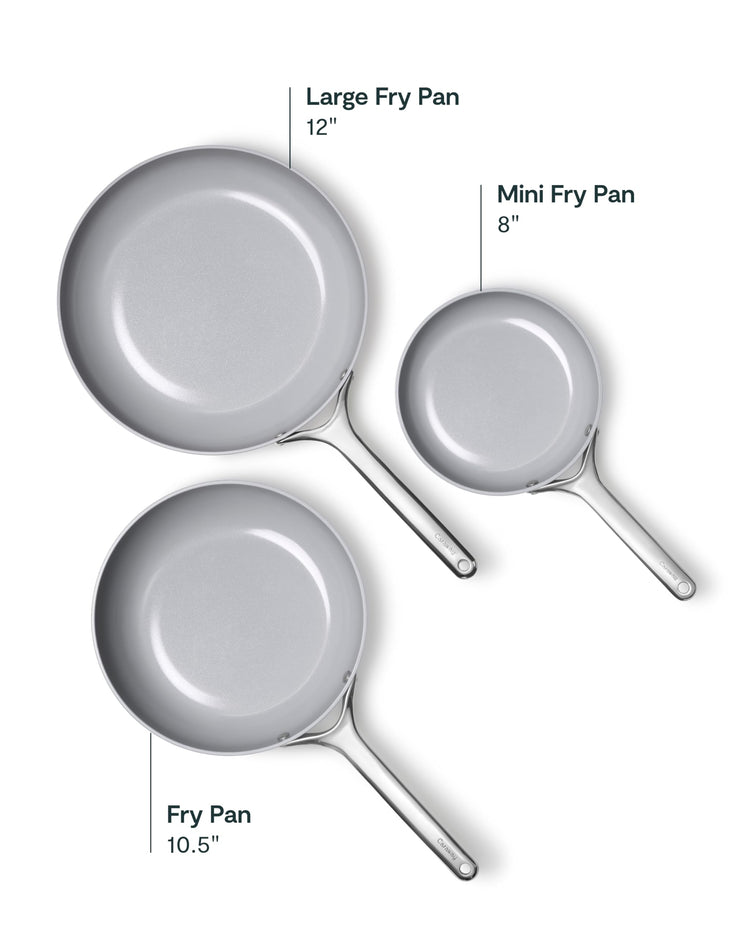 Non Stick Ceramic Mini Fry Pan with Glass Lid