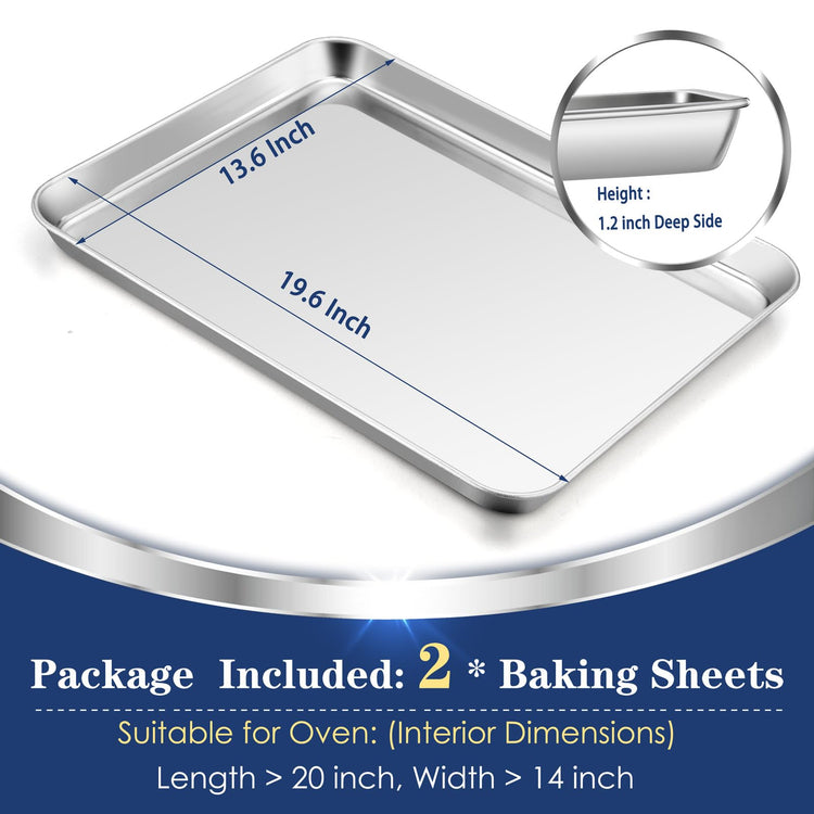 Baking Cookie Sheet Set of 2 (2 Count)