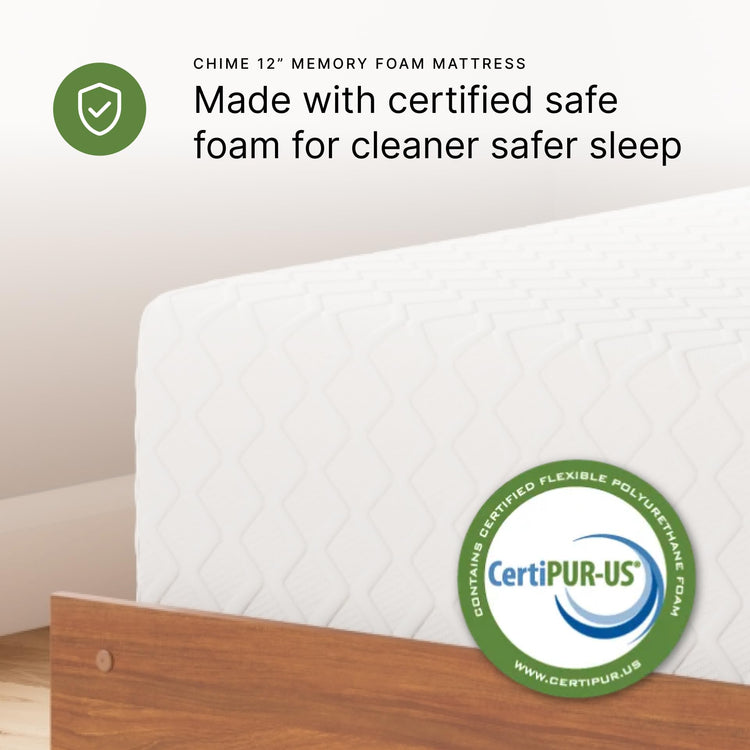 Chime Twin Memory Foam Mattress 10 Inch