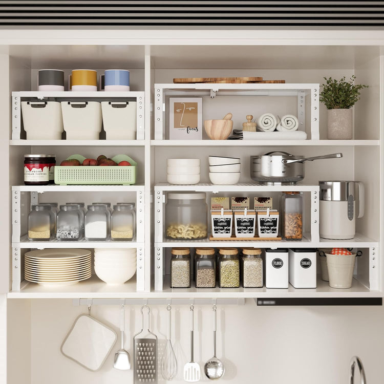 Expandable Spice Rack & Kitchen Cabinet Organizer