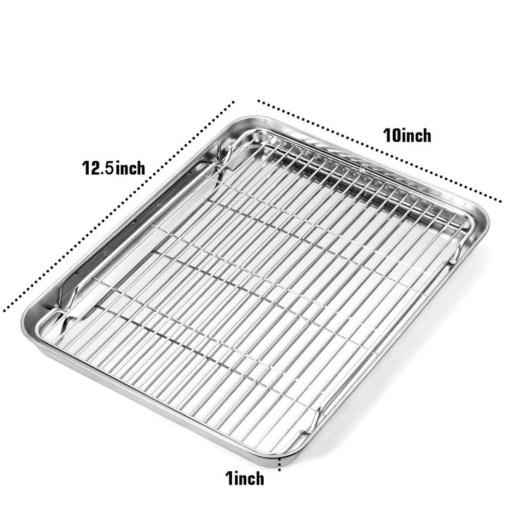 Baking Sheet and Cooling Rack Set