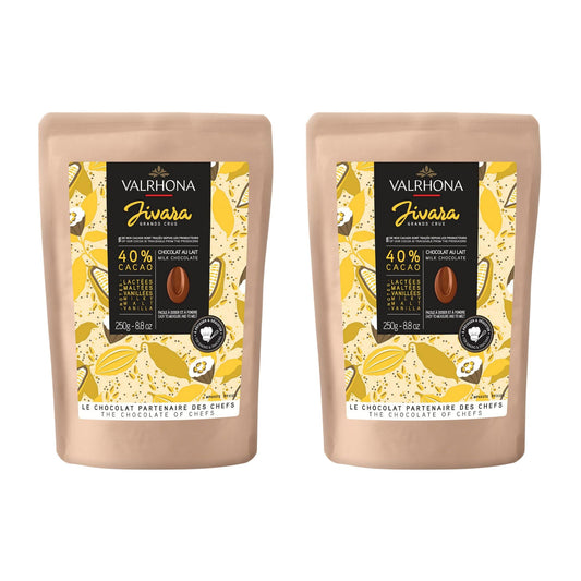 Premium French Baking Creamy Milk Chocolate Discs (17.637 Ounce)