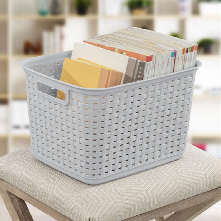 Tall Weave Basket (6 Count)