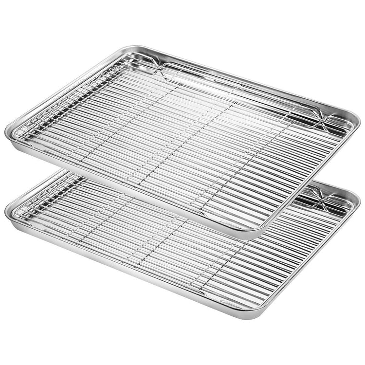 Baking Sheet with Rack Set