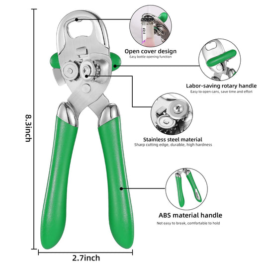 Multi function Manual Can Opener Bottle Opener